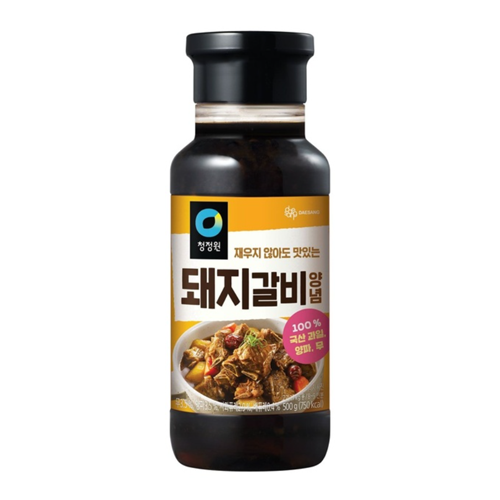 청정원)돼지갈비양념 500g